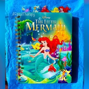 Disney The Little Mermaid Ariel Tab Journal Notebook